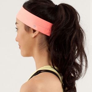 Orange Lululemon headband